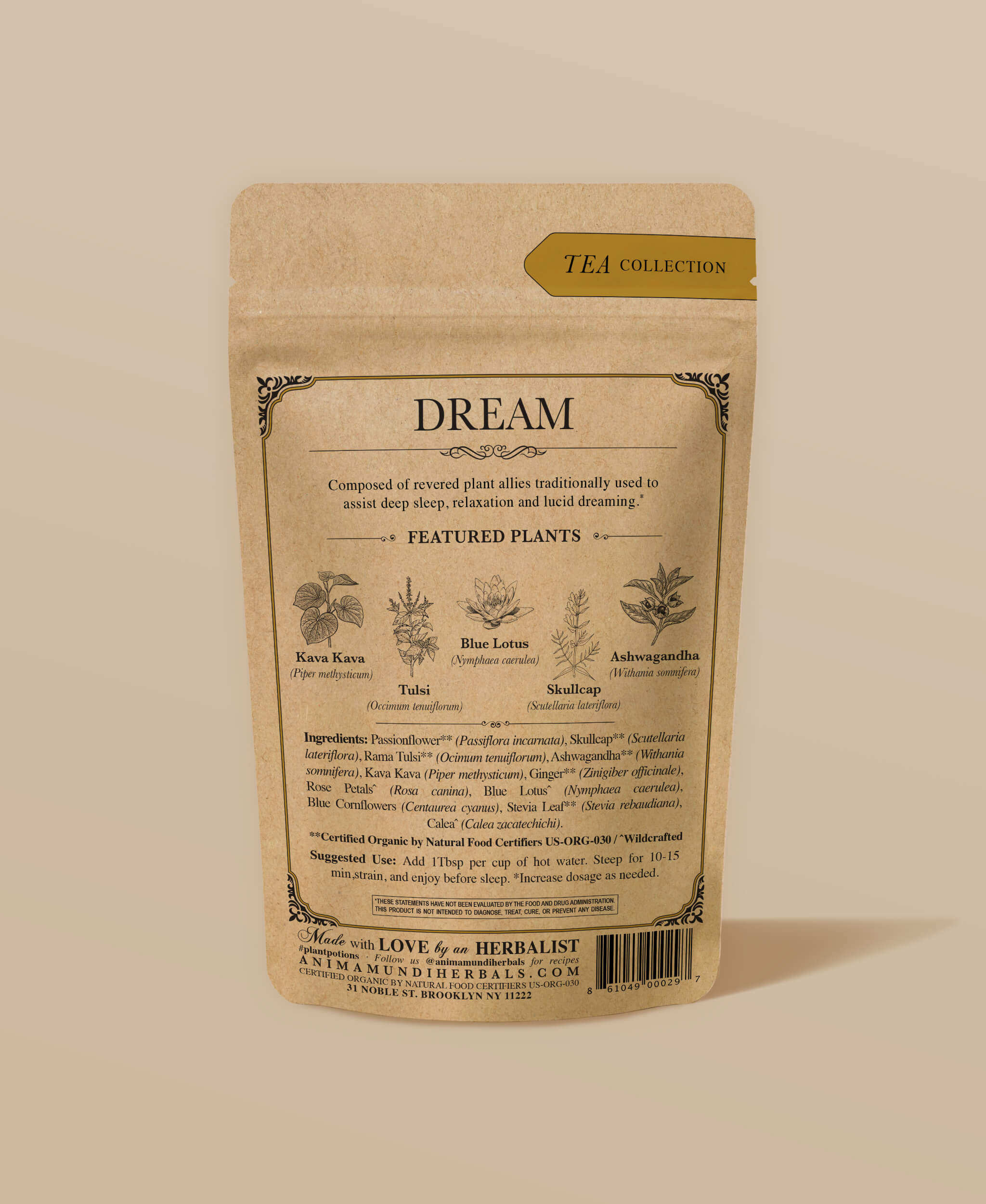 DREAM TEA BLEND BY ANIMA MUNDI