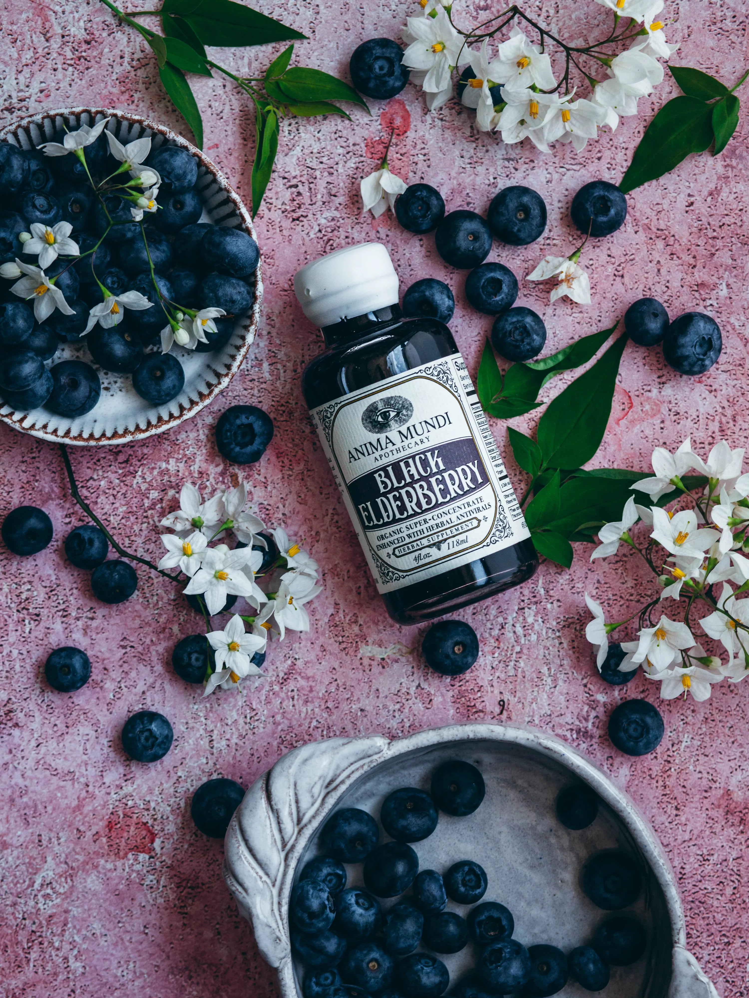 BLACK ELDERBERRY ELIXIR BY ANIMA MUNDI