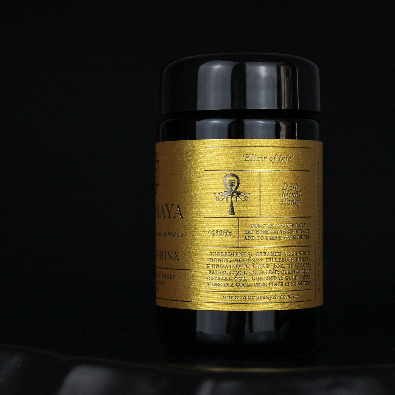 GOLDEN SPHINX RITUAL HONEY BY AURUMAYA