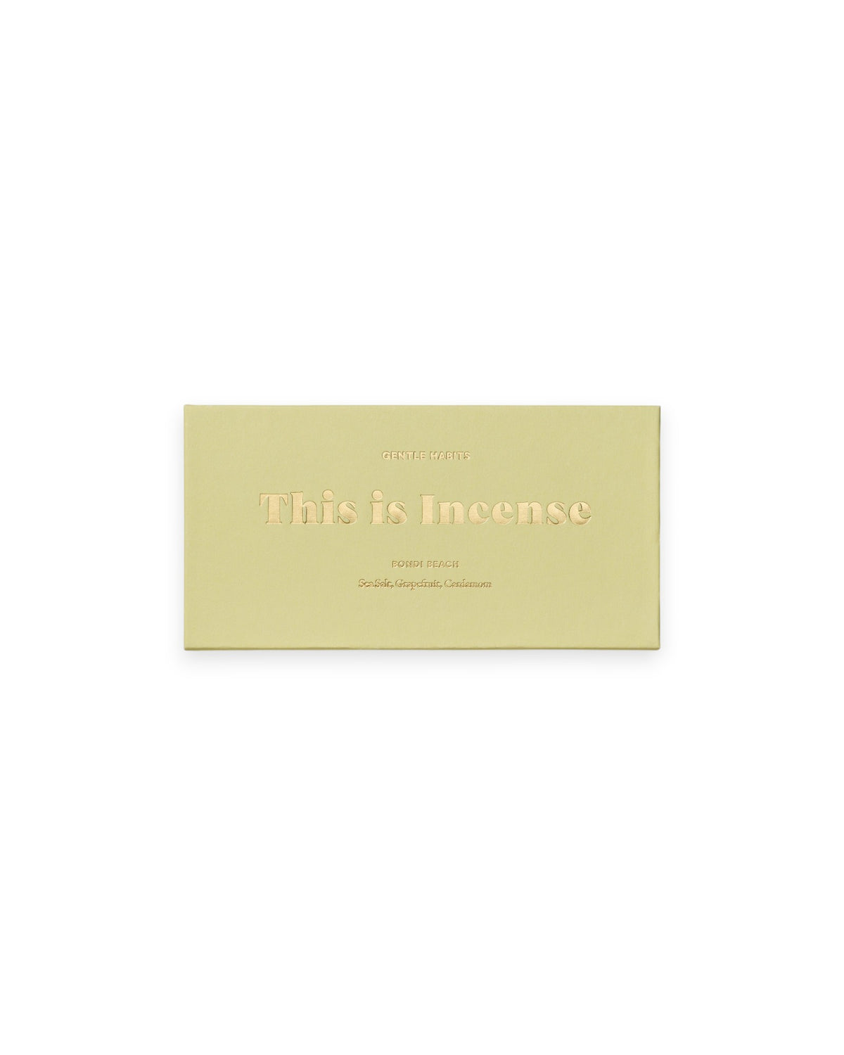 BONDI BEACH INCENSE BY GENTLE HABITS