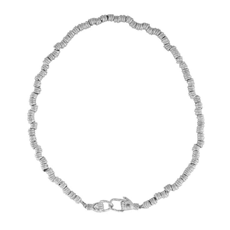ANAHITA SILVER NECKLACE BY CLEOPATRA&