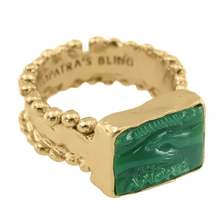 DONNA BIANCA RING BY CLEOPATRA&