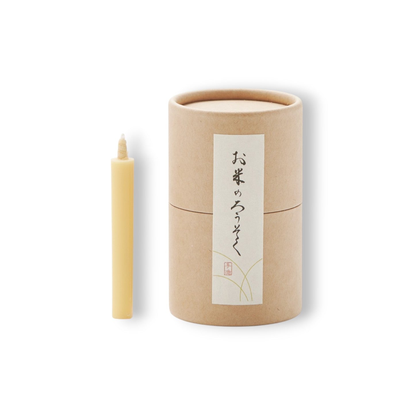 JAPANESE RICE WAX CANDLE SET BY DAIYO