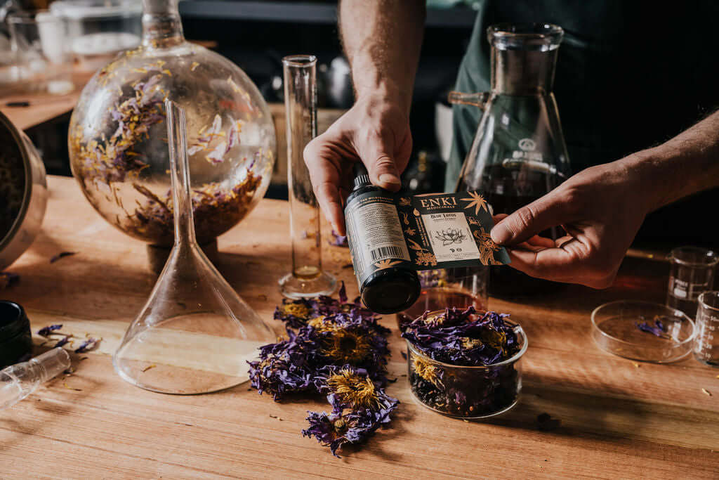 BLUE LOTUS SPAGYRIC TINCTURE BY ENKI