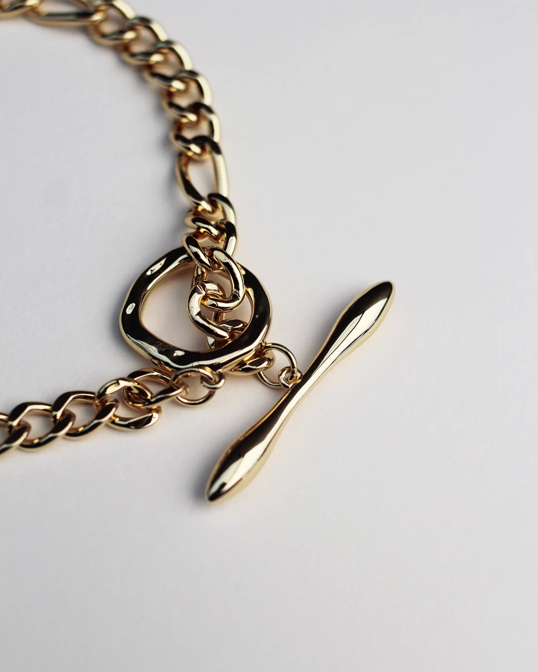 MIXED FOB CHAIN NECKLACE BY F+H STUDIOS