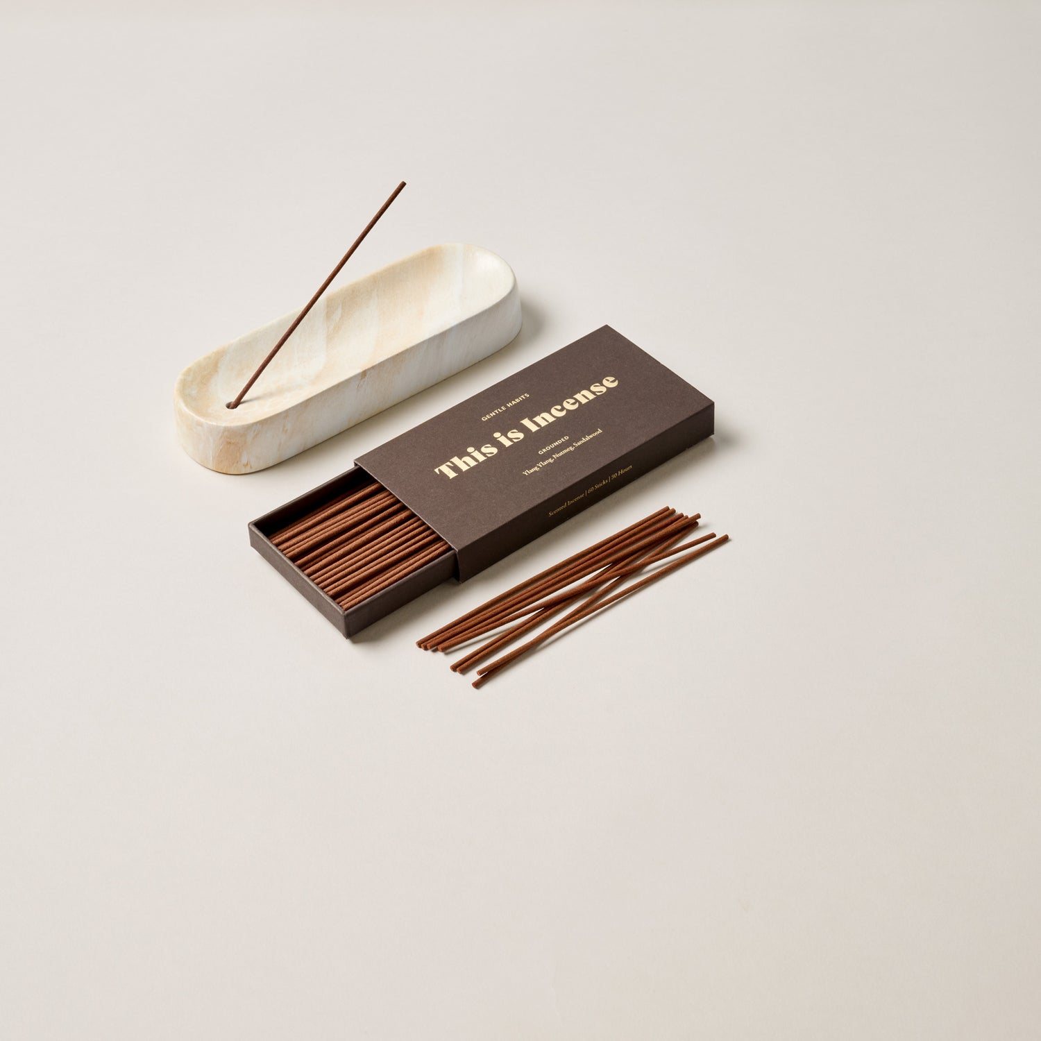 GROUNDED INCENSE BY GENTLE HABITS