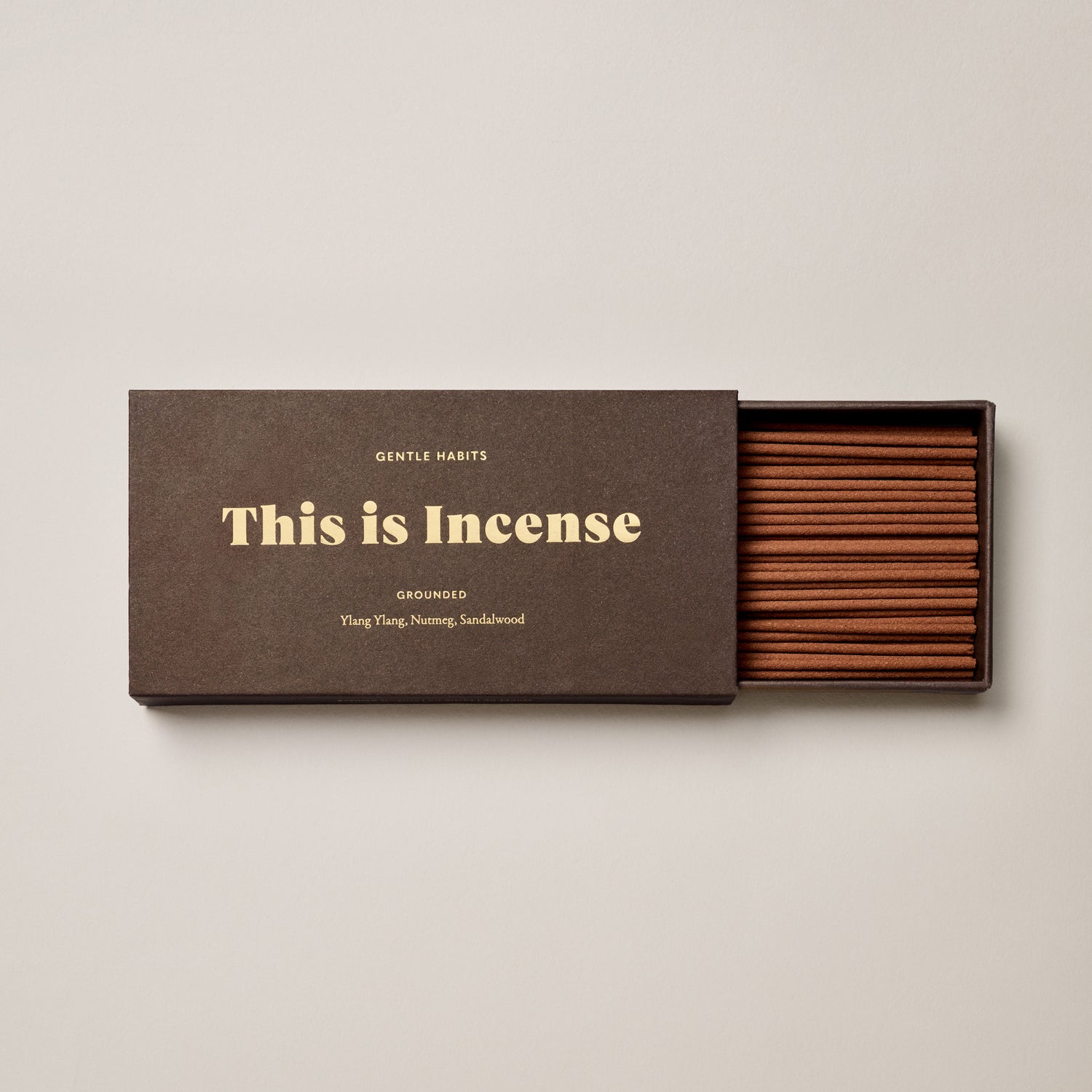 GROUNDED INCENSE BY GENTLE HABITS