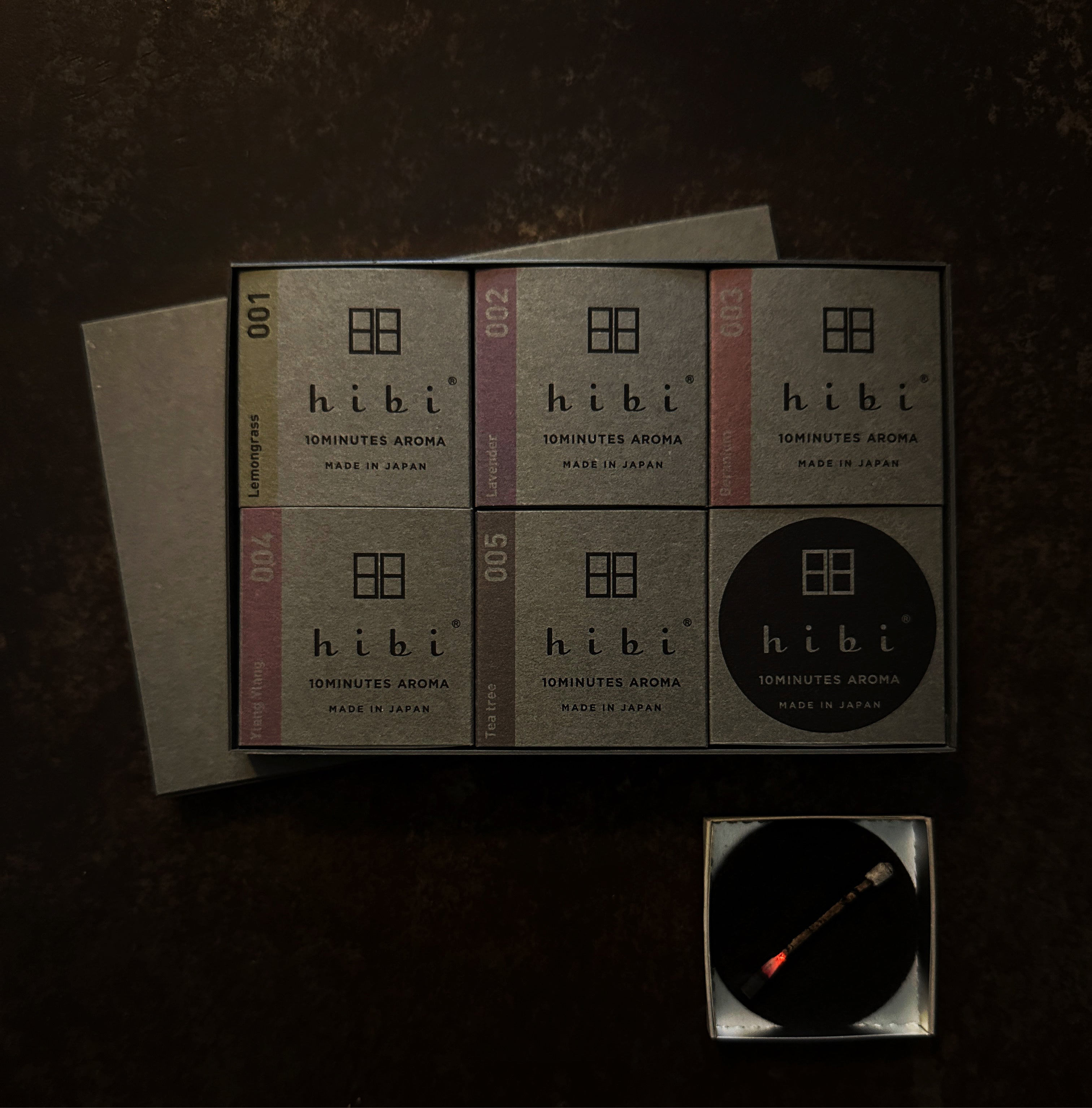 INCENSE MATCHSTICK SET BY HIBI