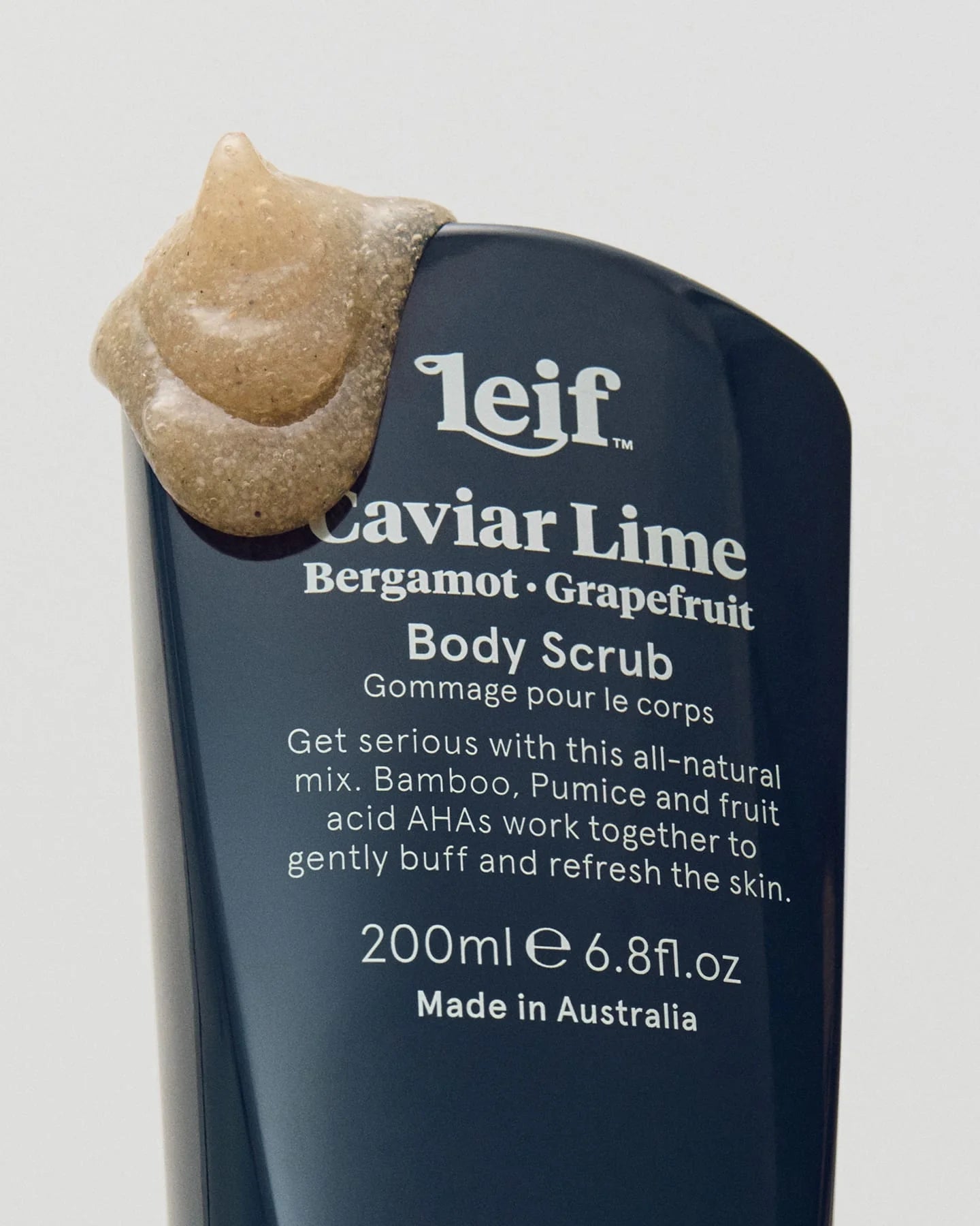CAVIAR LIME BODY SCRUB BY LEIF