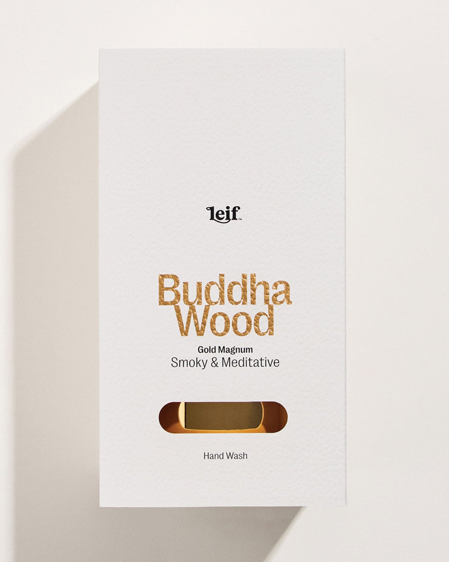LIMITED EDITION GOLD LABEL BUDDHA WOOD HAND WASH BY LEIF