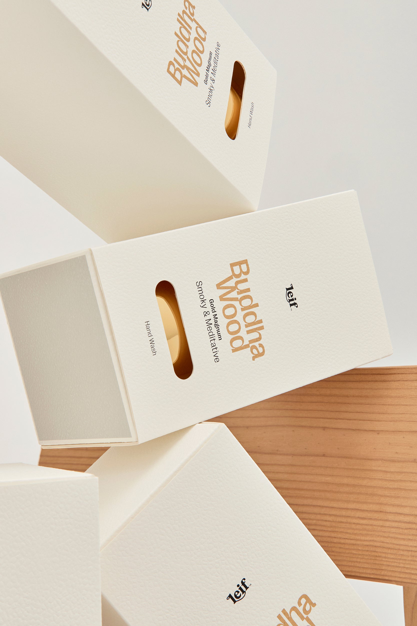 LIMITED EDITION GOLD LABEL BUDDHA WOOD HAND WASH BY LEIF