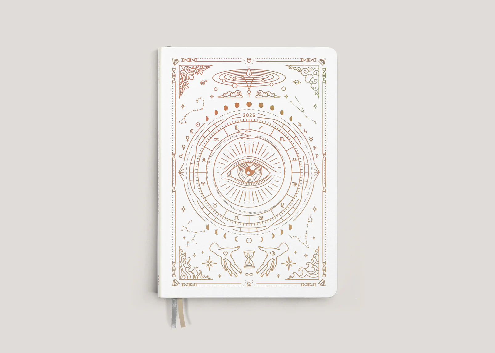 2026 ASTROLOGICAL ALMANAC + PLANNER BY MAGIC OF I ~ CLASSIC WHITE
