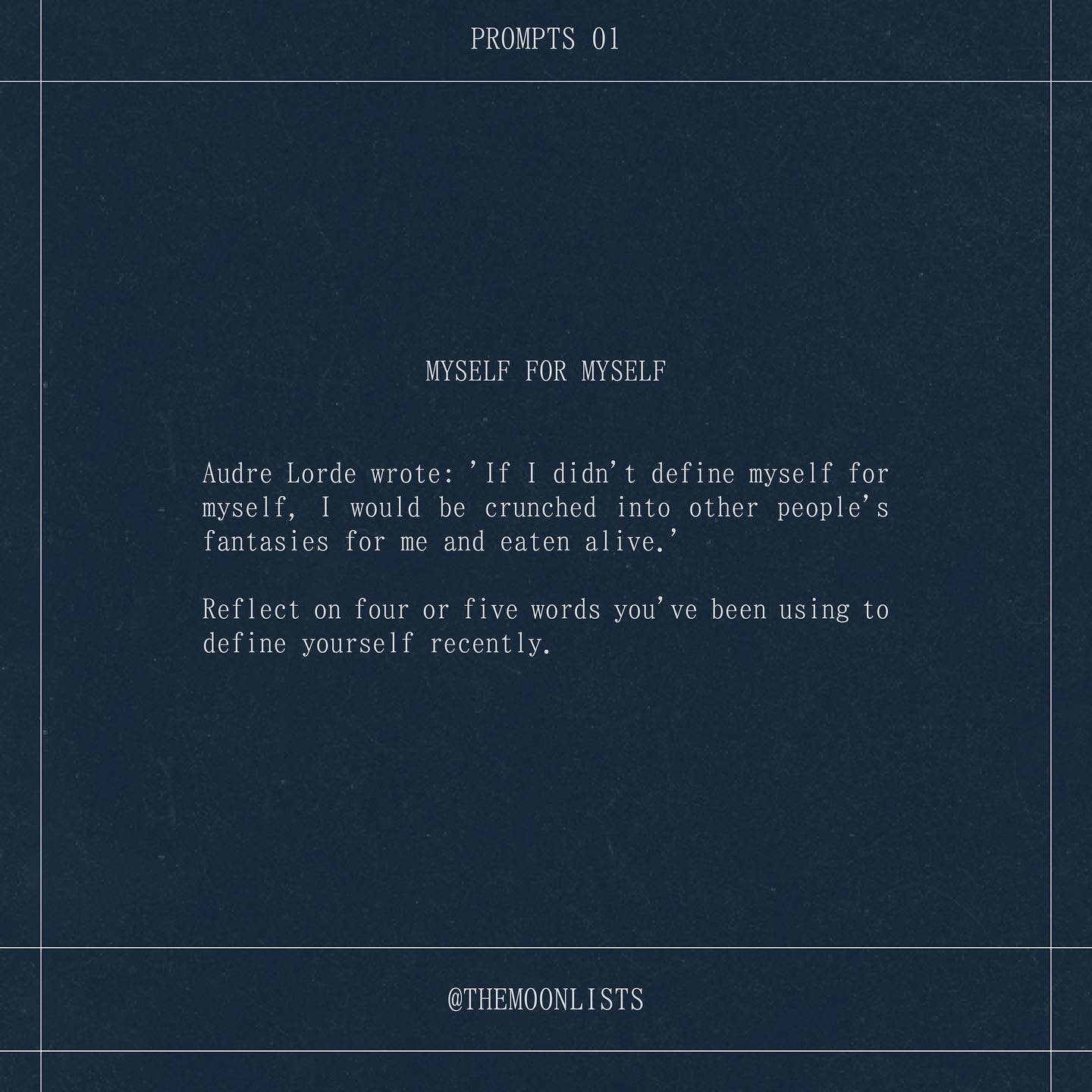 MOON LISTS JOURNAL VOL.II