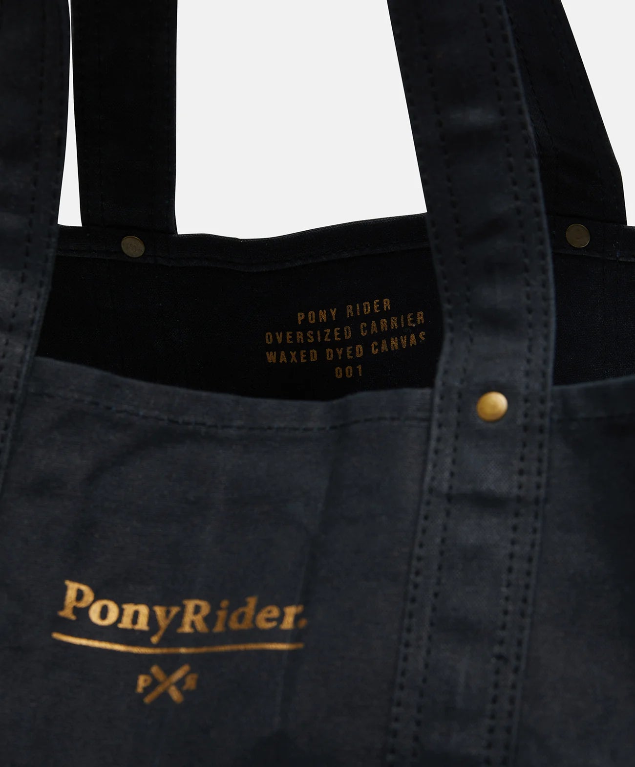 BLACK MARKET TOTE BY PONY RIDER