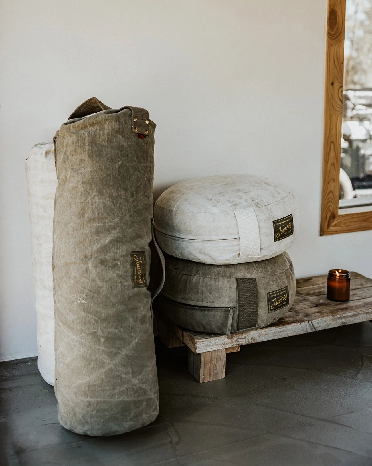 GROUND UP YOGA BOLSTER BY PONY RIDER