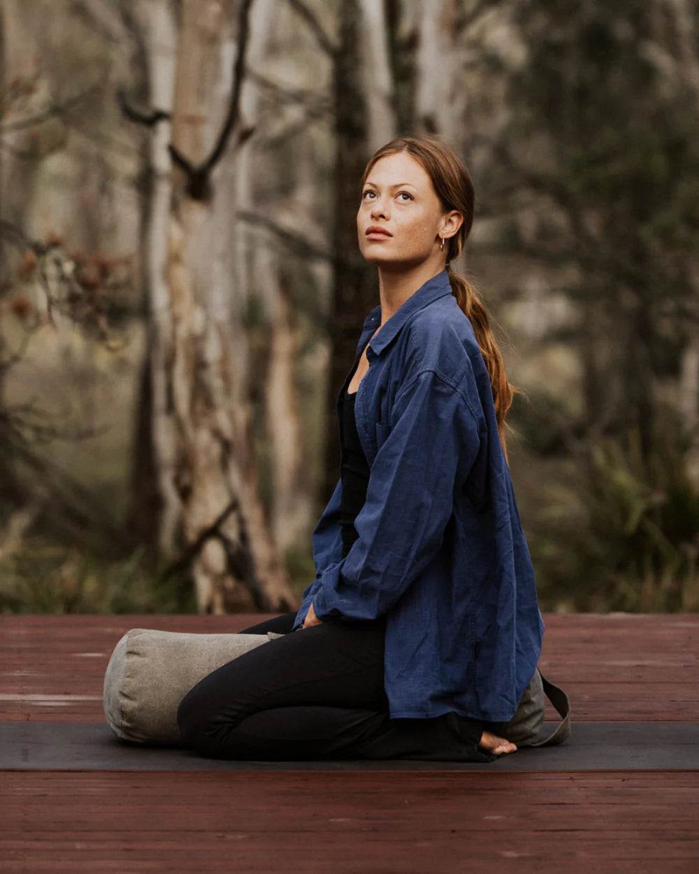 GROUND UP YOGA BOLSTER BY PONY RIDER