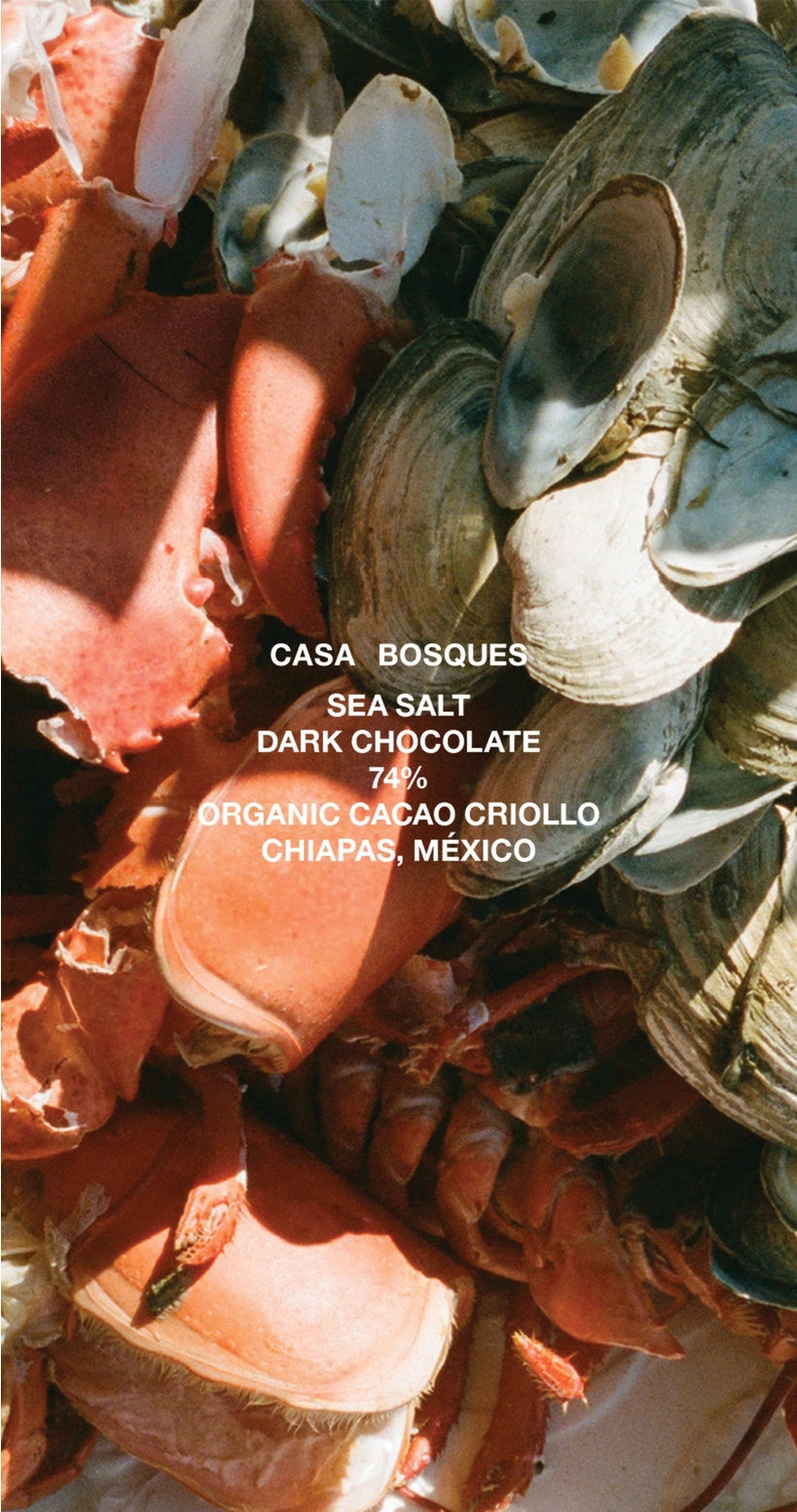 SEA SALT 74% DARK CHOCOLATE BY CASA BOSQUES