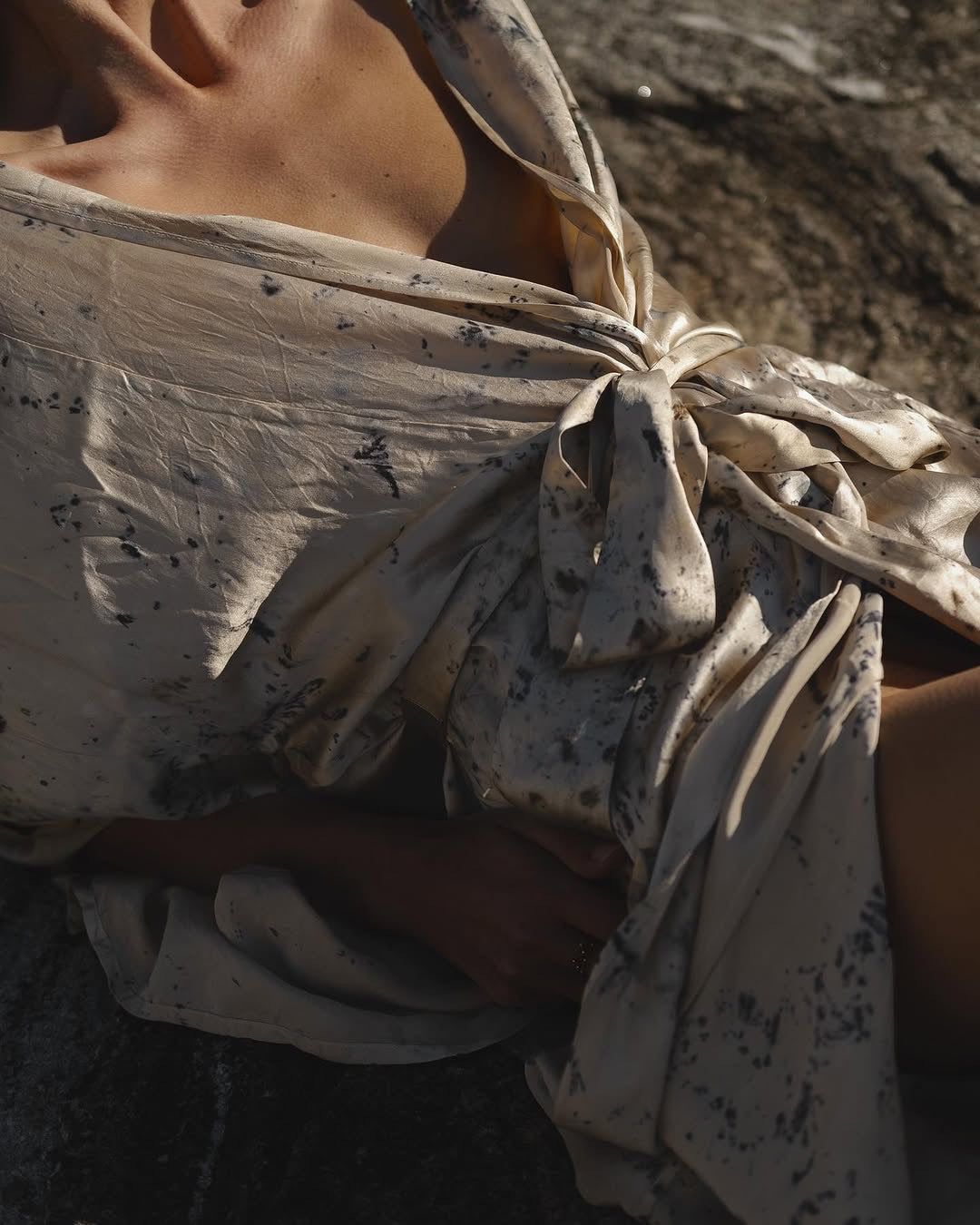 SITA SILK KIMONO BY SOLTYS LABEL