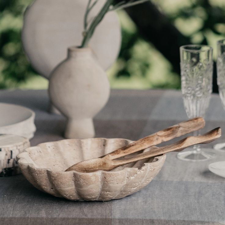 SOFIA TRAVERTINE BOWL