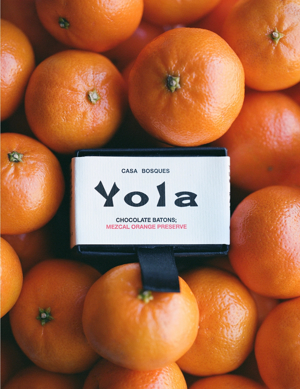 CASA BOSQUES X YOLA MEZCAL BLOOD ORANGE CHOCOLATE