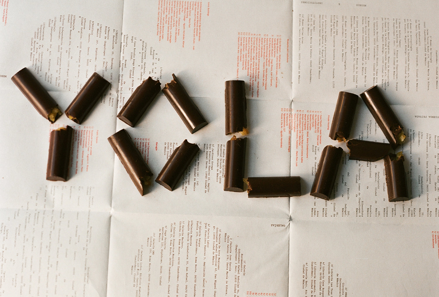 CASA BOSQUES X YOLA MEZCAL BLOOD ORANGE CHOCOLATE