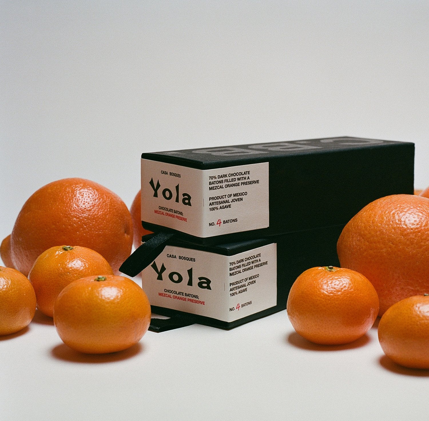 CASA BOSQUES X YOLA MEZCAL BLOOD ORANGE CHOCOLATE