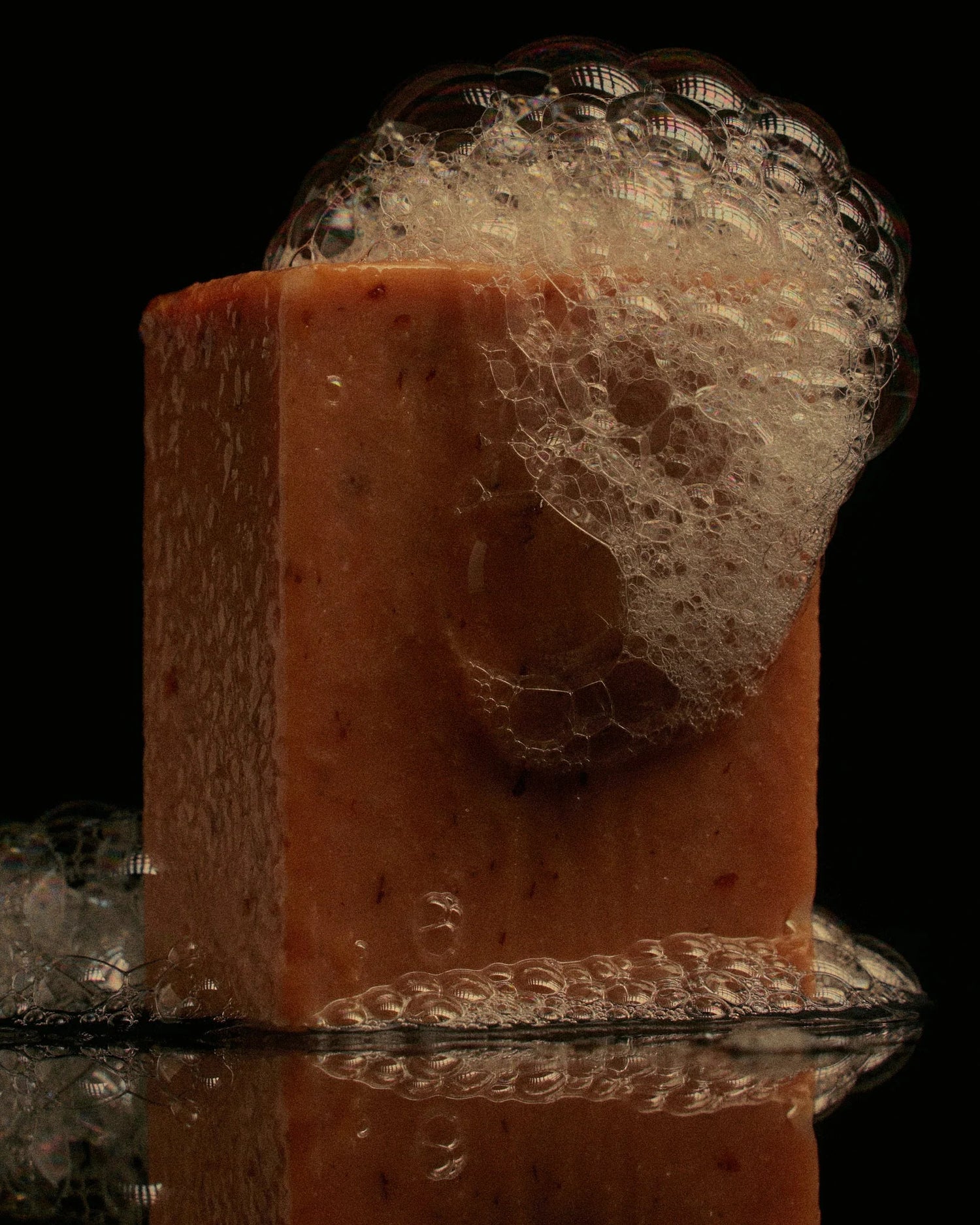 ROSE WITH RED CLAY + ALMOND OIL SOAP BAR BY HERB REMEDY