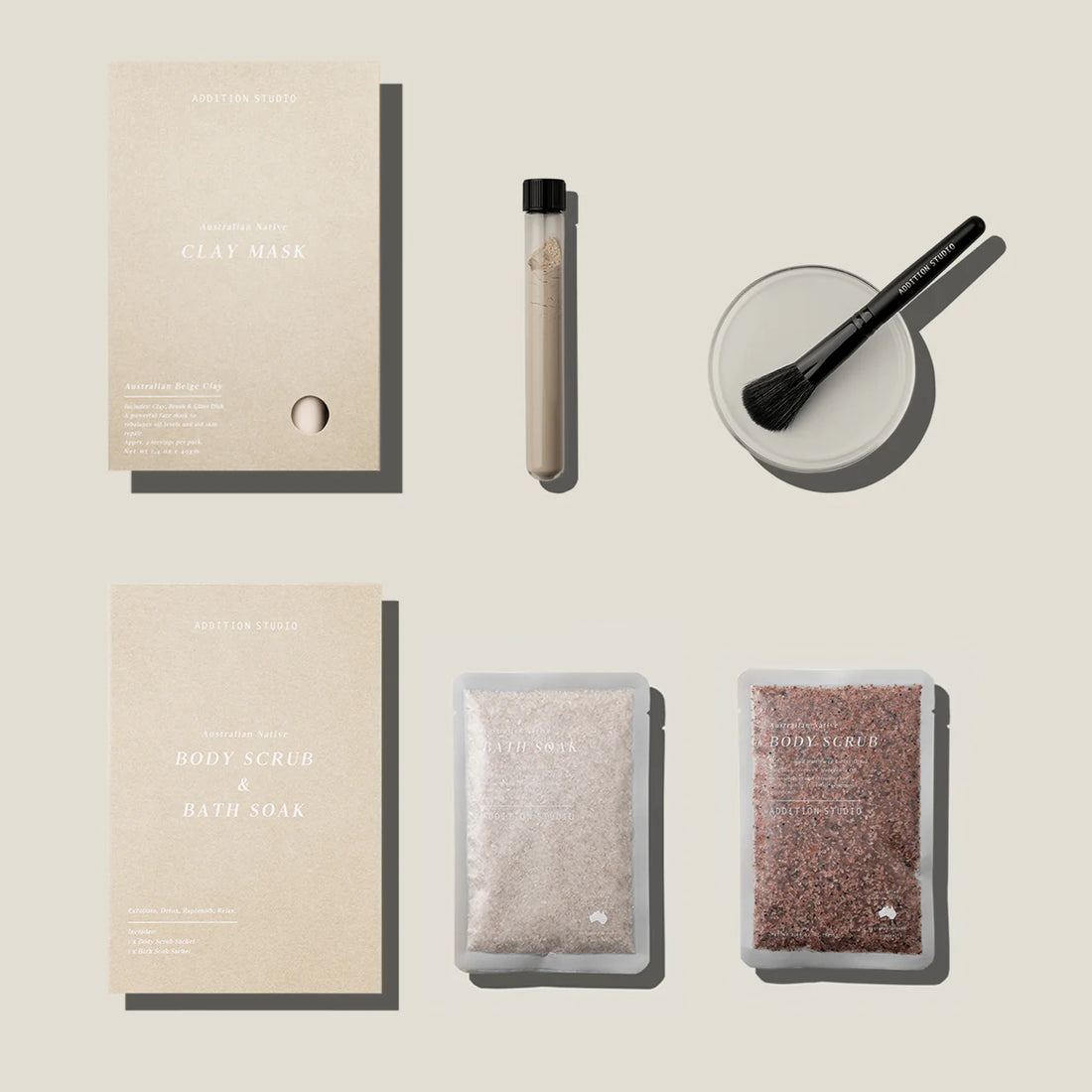 AUSTRALIAN NATIVE TREATMENT SET BY ADDITION STUDIO