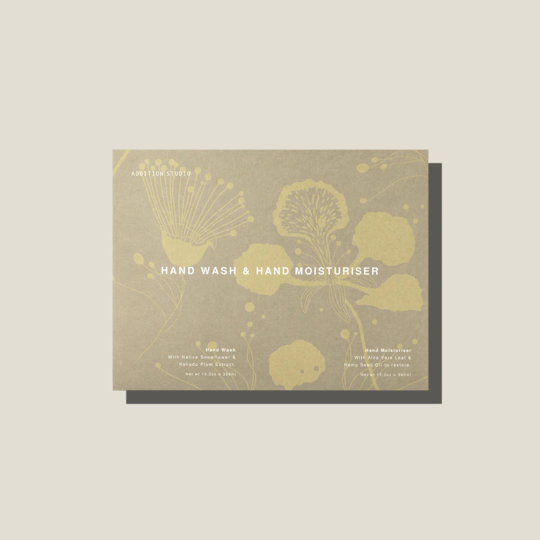 HAND WASH + HAND MOISTURISER GIFT SET BY ADDITION STUDIO