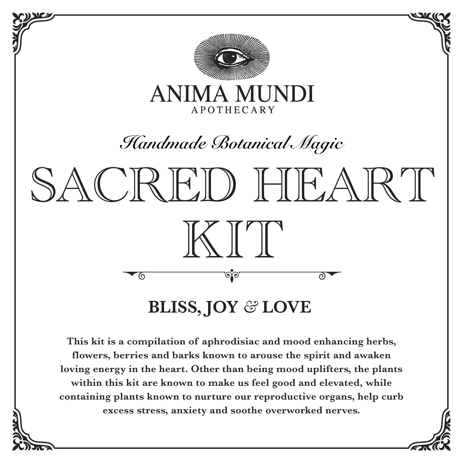 SACRED HEART KIT BY ANIMA MUNDI