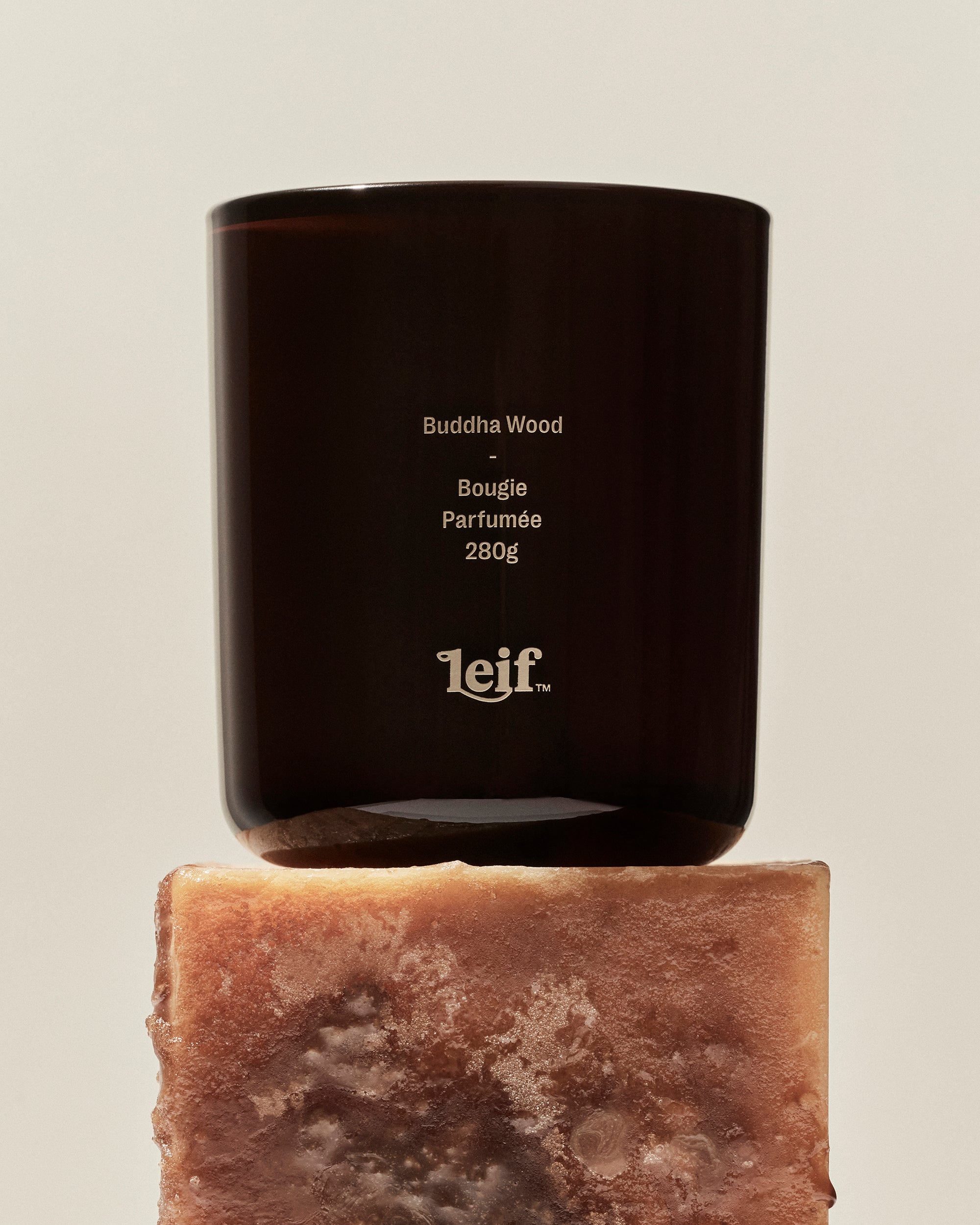 BUDDHA WOOD CANDLE BY LEIF