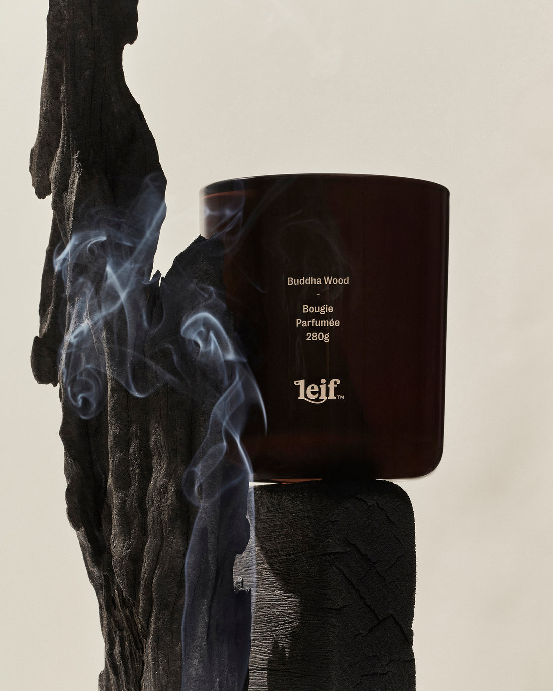 BUDDHA WOOD CANDLE BY LEIF