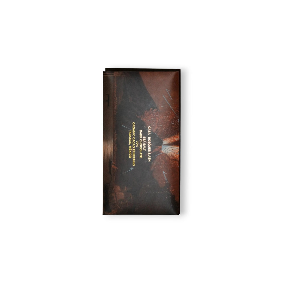 CASA BOSQUES X ASH SEA SALT 70% DARK CHOCOLATE