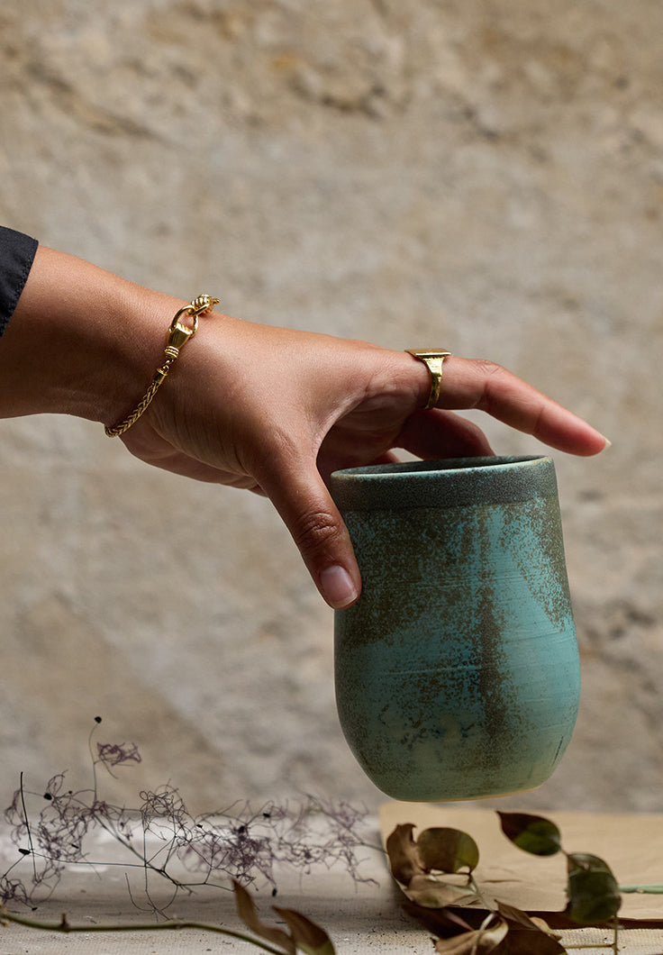 CERAMIC SPANISH CUP BY ANA MIRANDA CERAMICS