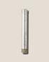 A tall, slim aluminium canister with printed lettering reads Addition Studio Incense Burner Set, Blue gum and lemon myrtle on an off-white background.