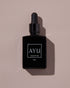 A black bottle of AYU&