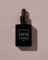 A black bottle of AYU&