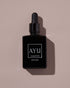 A black bottle of AYU&