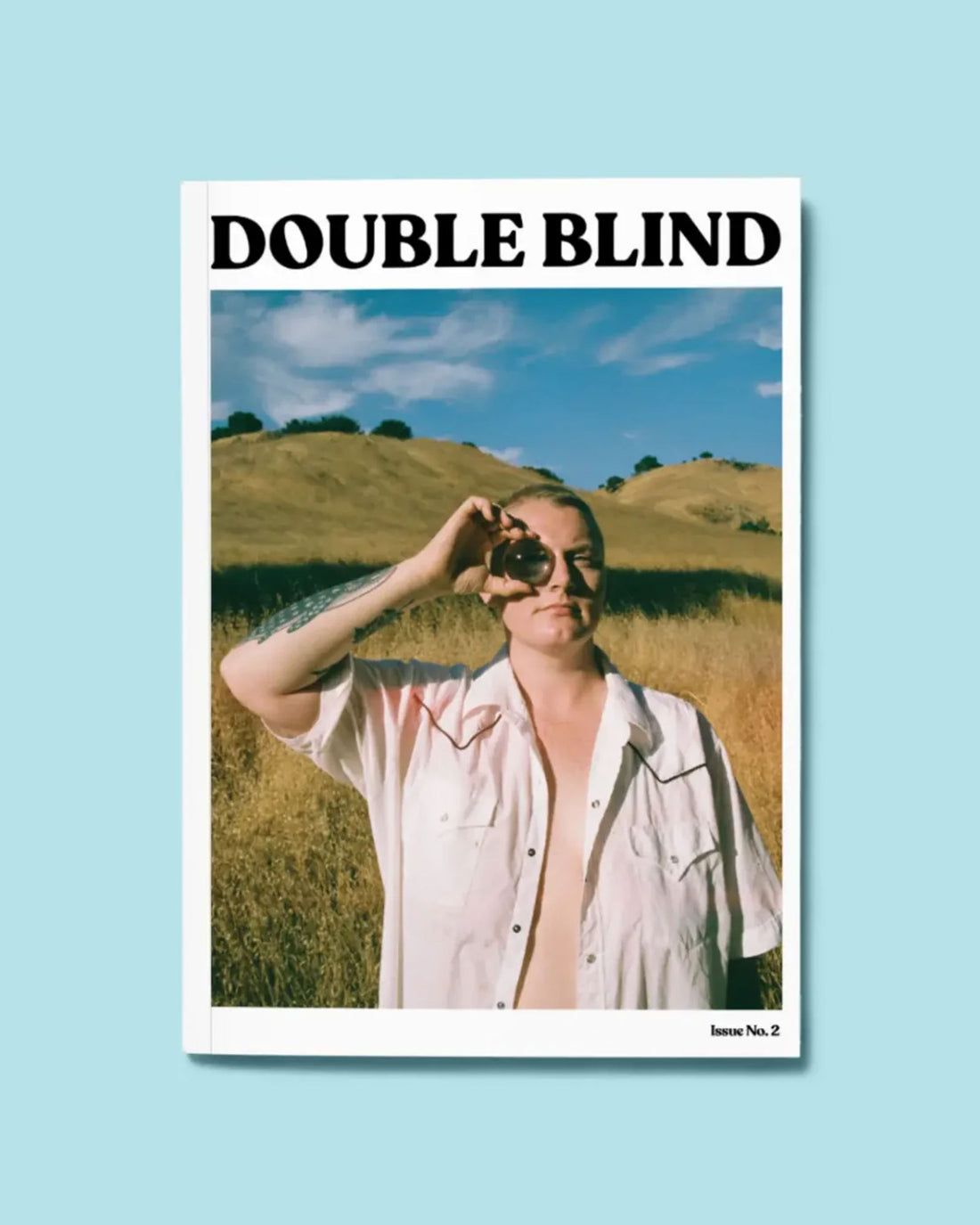 A magazine cover of issue two &