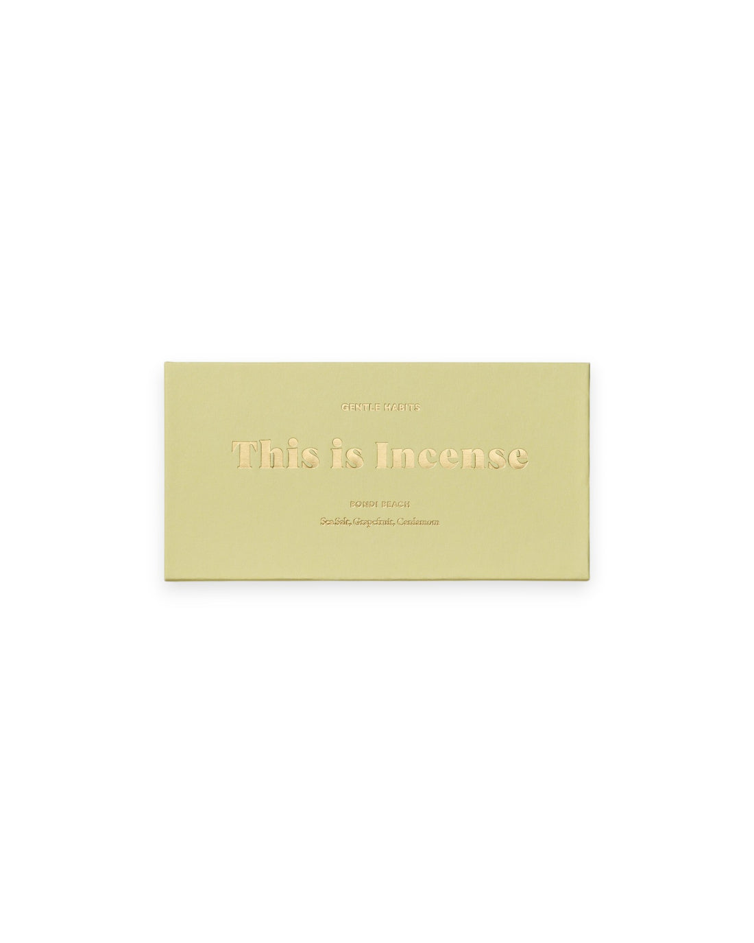 BONDI BEACH INCENSE BY GENTLE HABITS