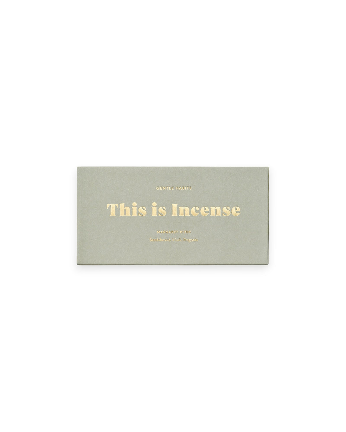 MARGARET RIVER INCENSE BY GENTLE HABITS