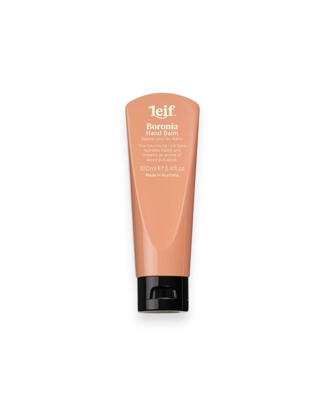 A travel size squeeze bottle of Leif&