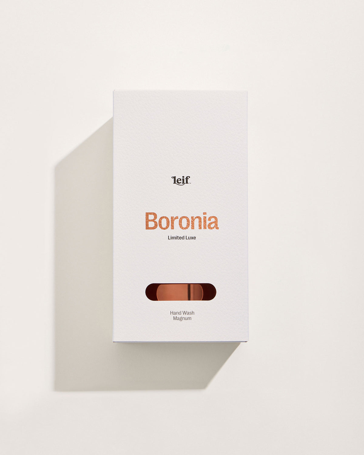 A tall white rectangular box labelled &