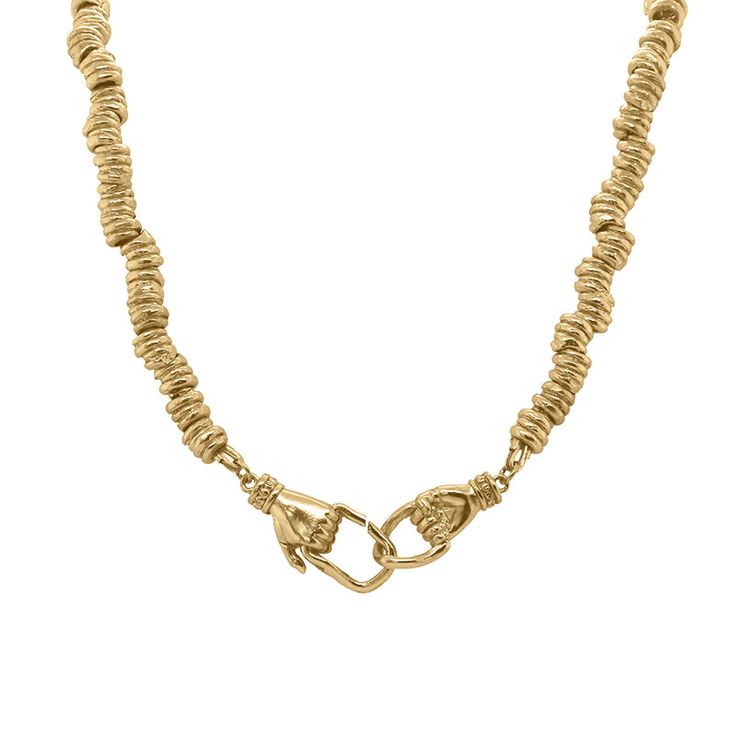 ANAHITA GOLD NECKLACE BY CLEOPATRA&