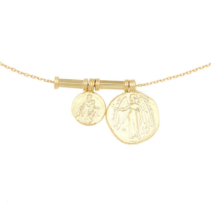 ANGELUS GOLD NECKLACE BY CLEOPATRA&