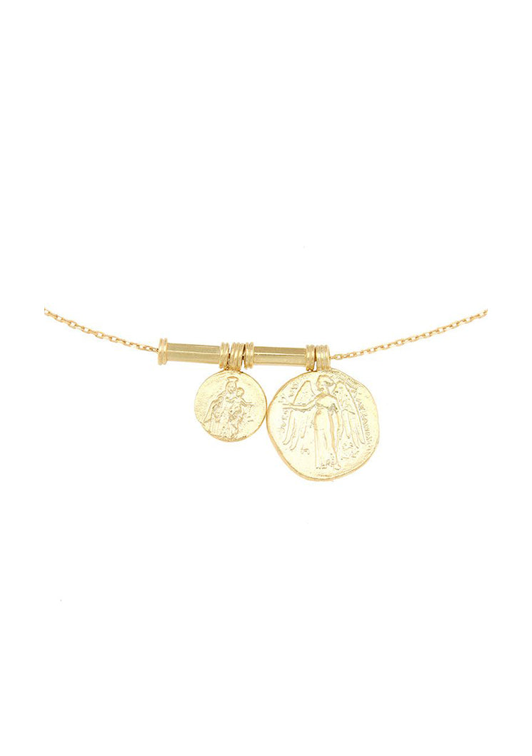 ANGELUS GOLD NECKLACE BY CLEOPATRA&