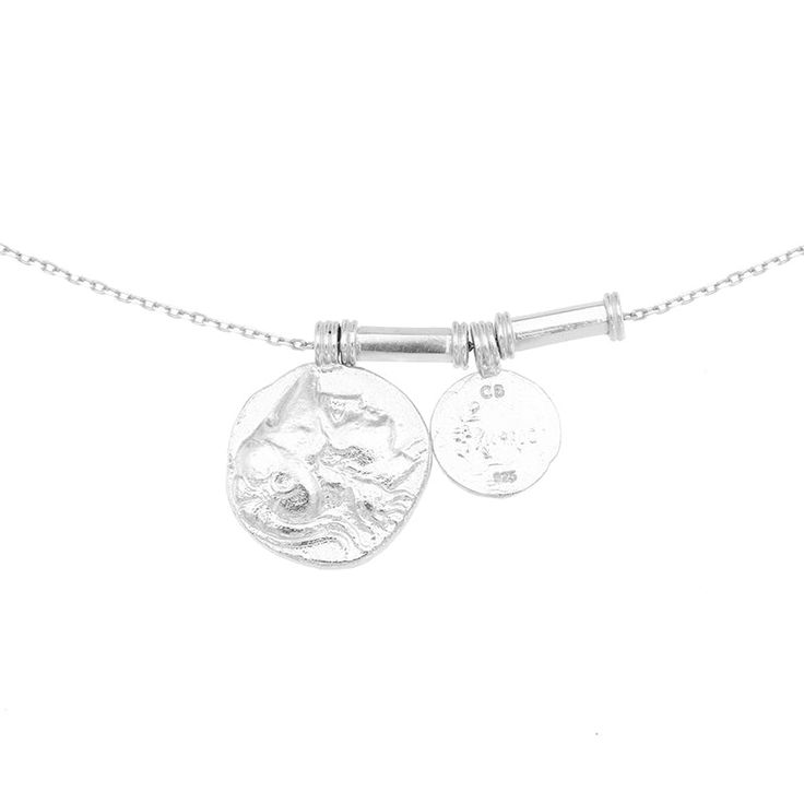 ANGELUS SILVER NECKLACE BY CLEOPATRA&