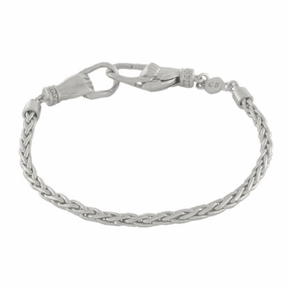 HANDMADE SILVER SNAKE BRACELET BY CLEOPATRA&