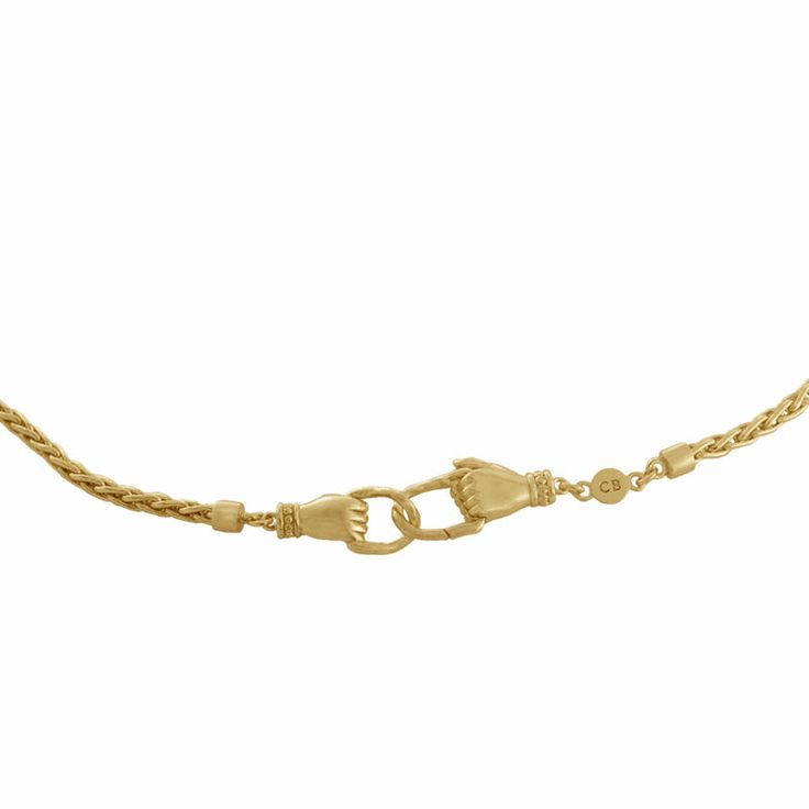 HANDMADE GOLD SNAKE CHAIN BY CLEOPATRA&