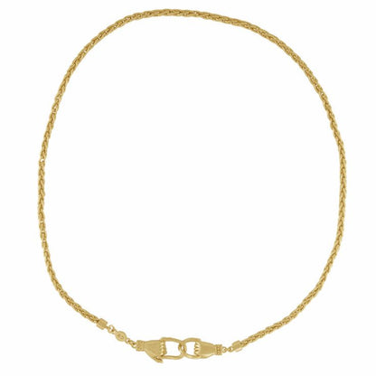 HANDMADE GOLD SNAKE CHAIN BY CLEOPATRA&